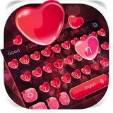 keyboard.theme.hear.shaped.red.balloon