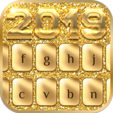 keyboard.theme.gold.glitter.shine