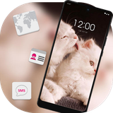 theme.animals.beast.pet.cute.naughty.two.cats.wallpaper