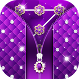 com.tppm.purple.diamond.flower.zipper.lock.pattern