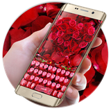 keyboard.theme.red.rose.petal.love